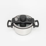 クイッカークッキング 18cm 2.5L (コーティングあり) 錫 (スズ)