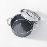 ヘスタン ナノボンド 両手鍋 20cm