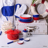 ディズニー ボンボヤージュコレクション キャストアイアン 両手鍋20cm+ミトンセット