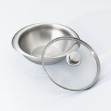 NEWPAN 22cm ガラス蓋付き