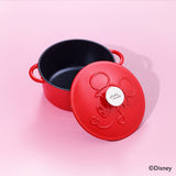 ディズニー ボンボヤージュコレクション キャストアイアン 両手鍋20cm+ミトンセット