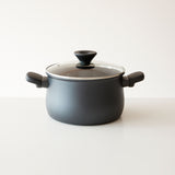 ミッドナイト 両手鍋 20cm