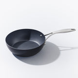 サーキュロン クール ディープパン 24cm ガラス蓋セット