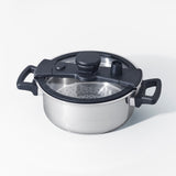 クイッカークッキング ブラック 24cm 4.0L