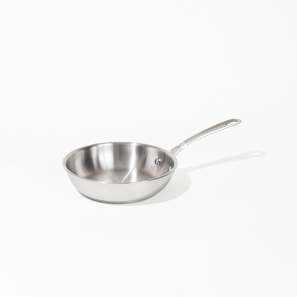 ホワイトスチール フライパン20cm（コーティング無し）- IH/ガス対応
