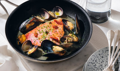 キッチンから、そのまま食卓の主役へ。