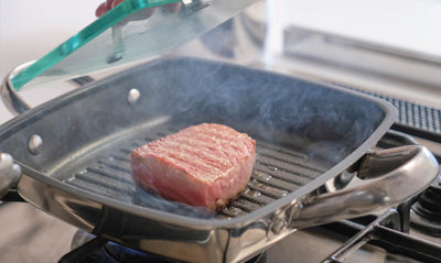 自宅でレストラン級の仕上がり。食欲をそそる美しい「焼き目」。
