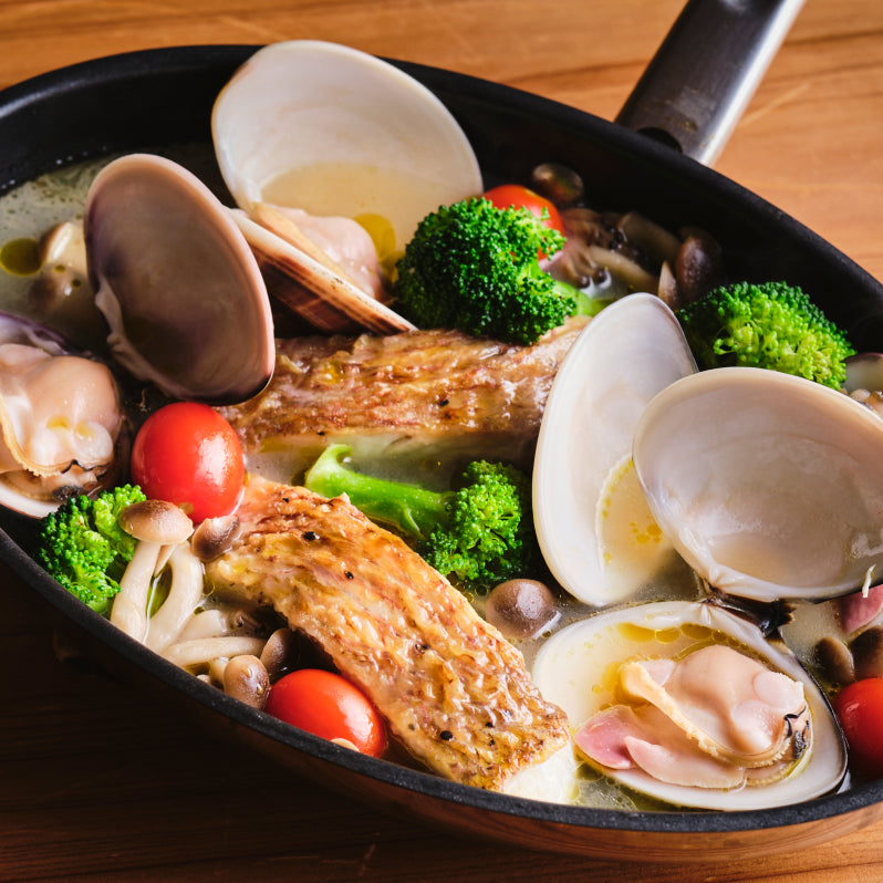 余分な油は落とし、<br class=