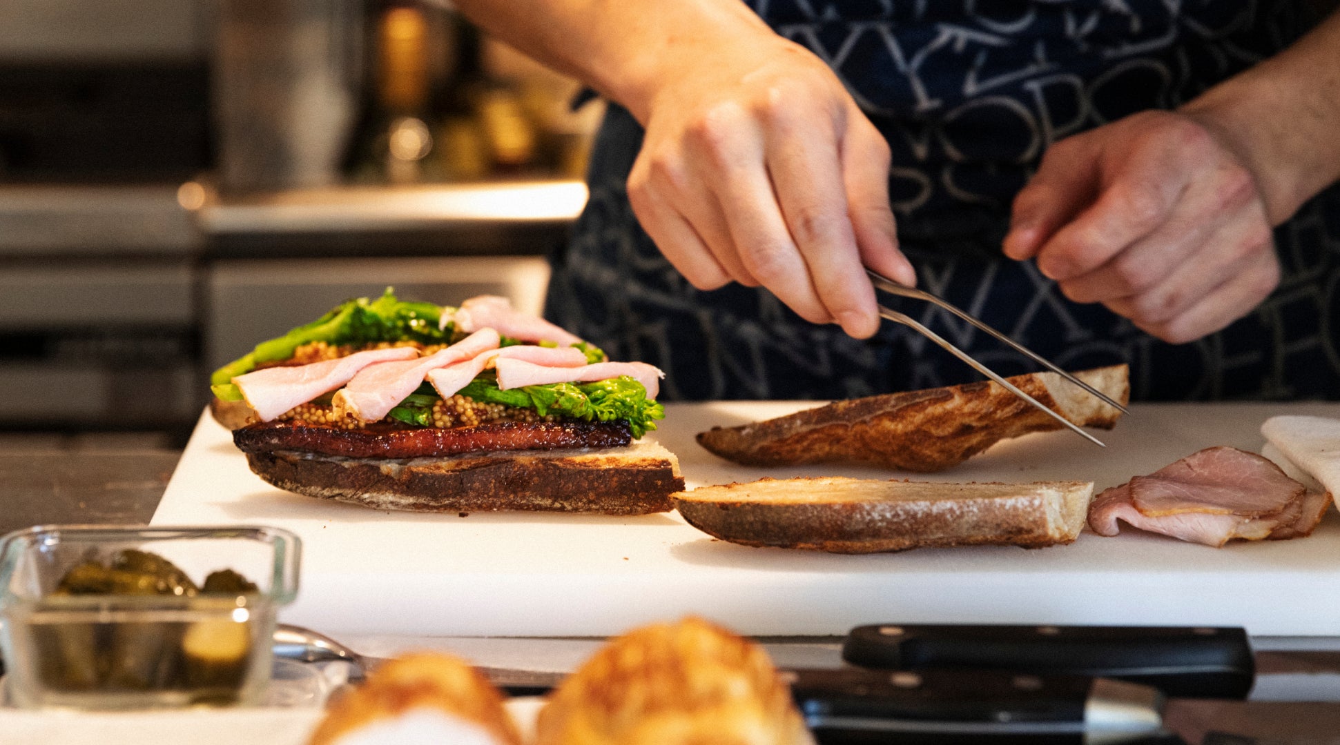 食材の表情が、<br class=