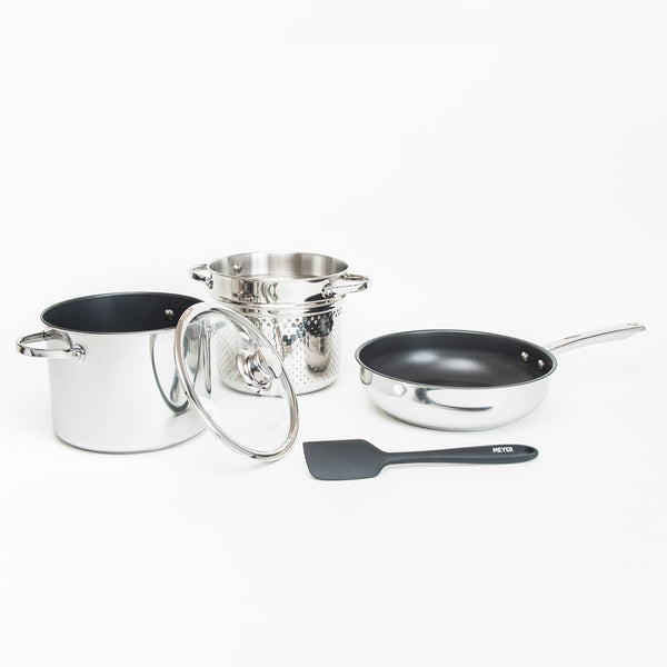 【新品未使用】MEYER　マイヤー イタリアン パスタセット　鍋　フライパン マイヤー(Meyer) マキシム プレミアムパスタセット – MEYER