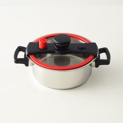 クイッカークッキング レッド 24cm 4.0L